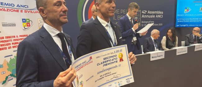 Con il Progetto “Farmacia @mica” l’ASL Vercelli vince il Premio Anci Innovazione e Sviluppo