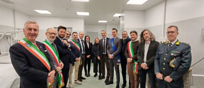 Borgosesia: conclusi i lavori di ampliamento del Pronto soccorso, realizzata una nuova area OBI