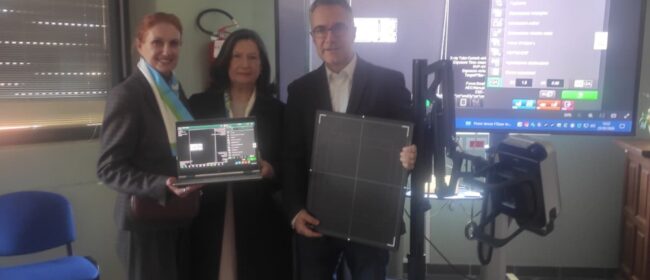 Nuovo radiografo portatile donato da Igea per i pazienti intrasportabili di Valsesia e Valsessera