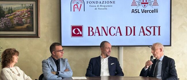 Umanizzazione della SC Ostetricia e Ginecologia dell’Asl VC: Banca di Asti dona 200 mila euro