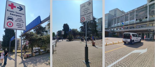 Ospedale di Vercelli: attivata la nuova viabilità per l’accesso dei mezzi